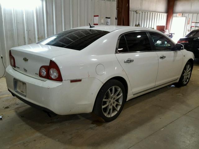 1G1ZK57728F261598 - 2008 CHEVROLET MALIBU LTZ WHITE photo 4
