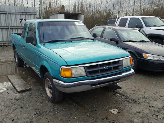 1FTCR14U3PPA70793 - 1993 FORD RANGER SUP GREEN photo 1