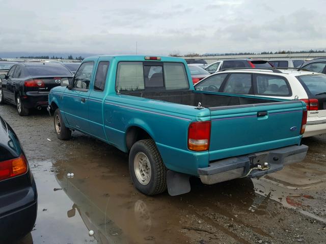 1FTCR14U3PPA70793 - 1993 FORD RANGER SUP GREEN photo 3