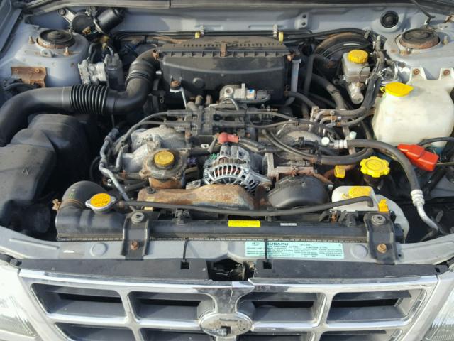 JF1SF6551YH714432 - 2000 SUBARU FORESTER S 银色 照片 7