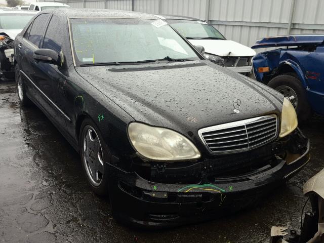 WDBNG70J1YA126441 - 2000 MERCEDES-BENZ S 430 BLACK photo 1