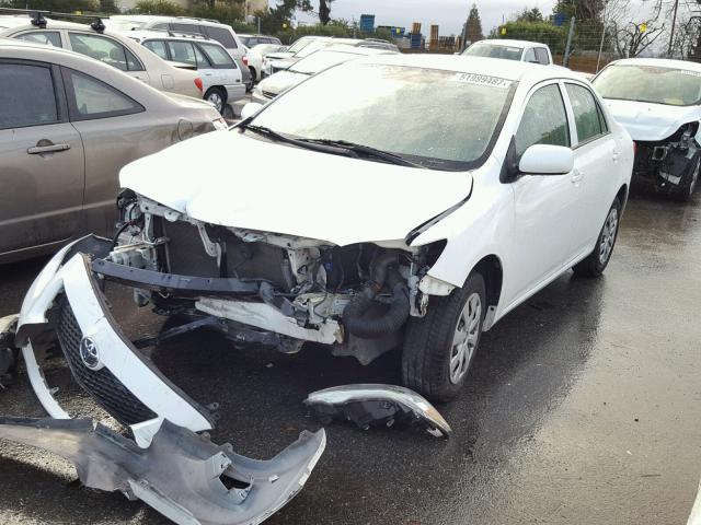 JTDBL40E29J050439 - 2009 TOYOTA COROLLA BA WHITE photo 2