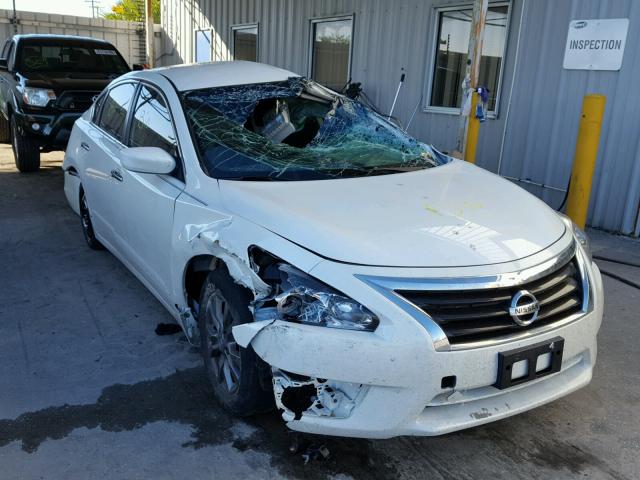 1N4AL3APXFC590312 - 2015 NISSAN ALTIMA 2.5 WHITE photo 1