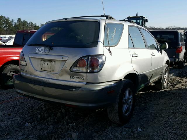 JTJGF10U820127844 - 2002 LEXUS RX 300 SILVER photo 4