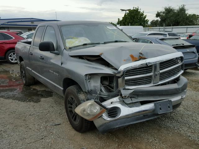 1D7HA18N96J179024 - 2006 DODGE RAM 1500 S GRAY photo 1