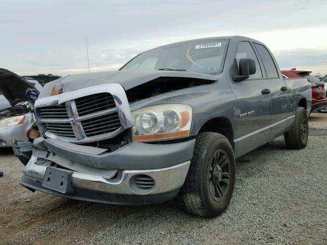 1D7HA18N96J179024 - 2006 DODGE RAM 1500 S GRAY photo 2