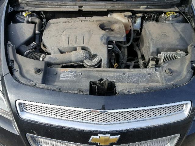 1G1ZE5E13BF333647 - 2011 CHEVROLET MALIBU LTZ BLACK photo 7