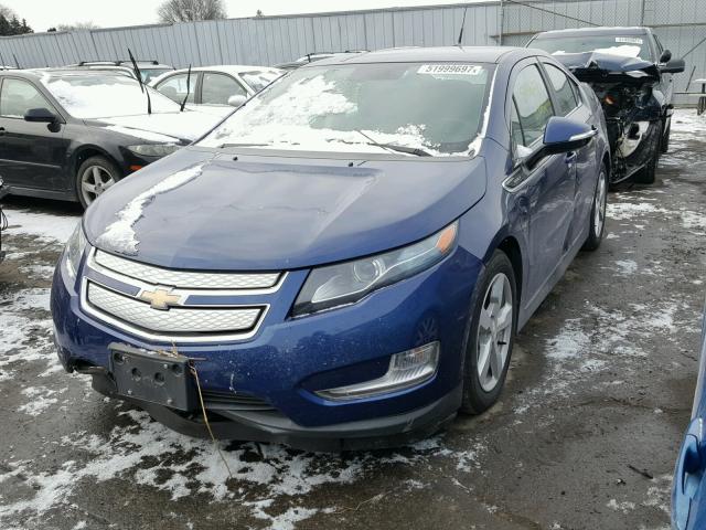 1G1RB6E41DU108862 - 2013 CHEVROLET VOLT BLUE photo 2