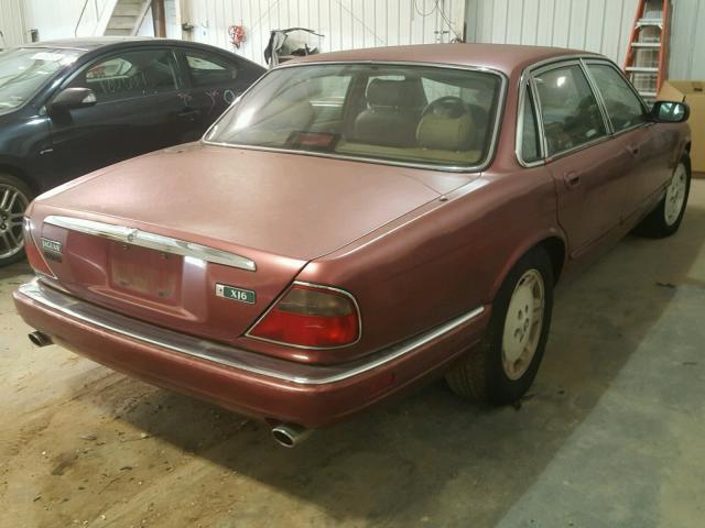 SAJHX1744TC756092 - 1996 JAGUAR XJ6 BURGUNDY photo 4