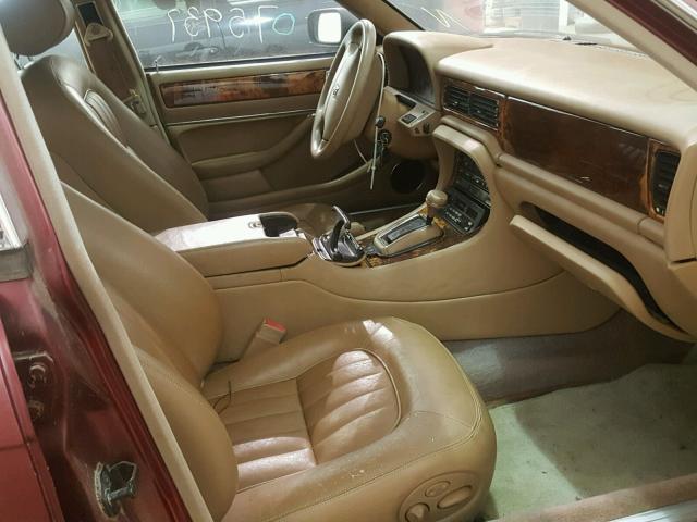 SAJHX1744TC756092 - 1996 JAGUAR XJ6 BURGUNDY photo 5