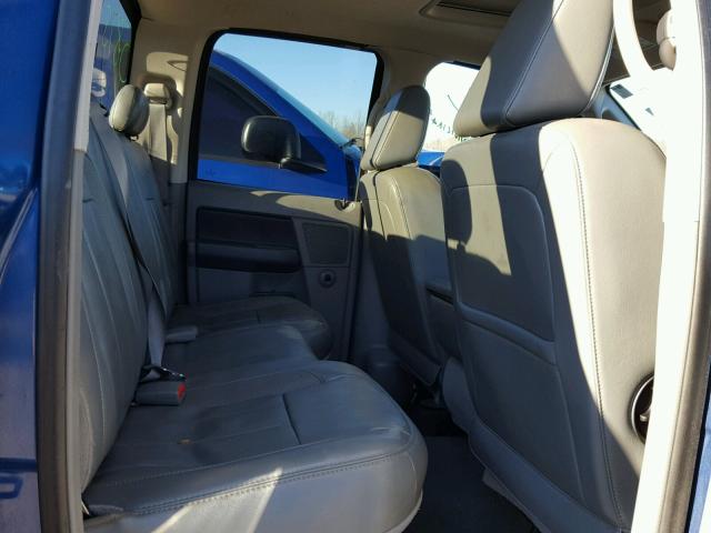 1D7HU18248S636297 - 2008 DODGE RAM 1500 S BLUE photo 6