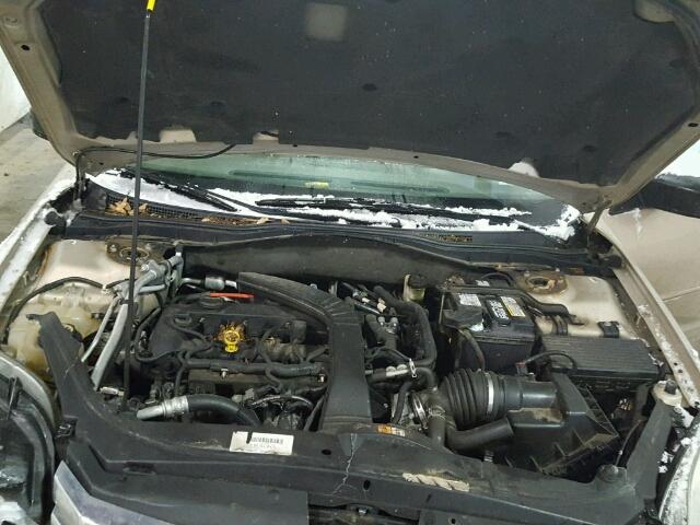 3FAHP06Z76R132370 - 2006 FORD FUSION S TAN photo 7