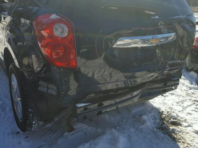 2GNALBEK8F6411672 - 2015 CHEVROLET EQUINOX LT GRAY photo 9