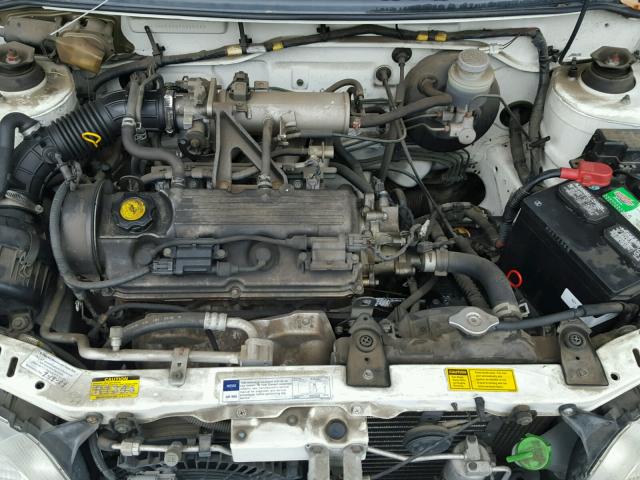 2C1MR5225Y6710742 - 2000 CHEVROLET METRO LSI WHITE photo 7