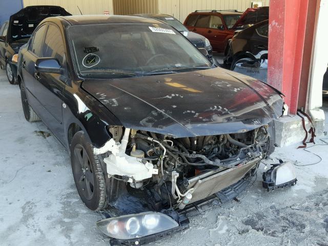 JM1BK12FX61421088 - 2006 MAZDA 3 I BLACK photo 1