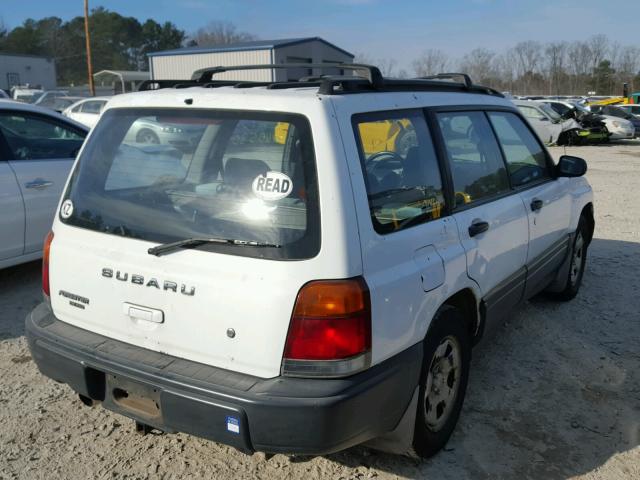 JF1SF6358XG705900 - 1999 SUBARU FORESTER L WHITE photo 4