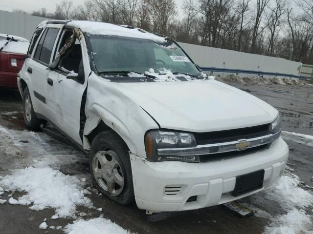 1GNDT13SX32352854 - 2003 CHEVROLET TRAILBLAZE WHITE photo 1