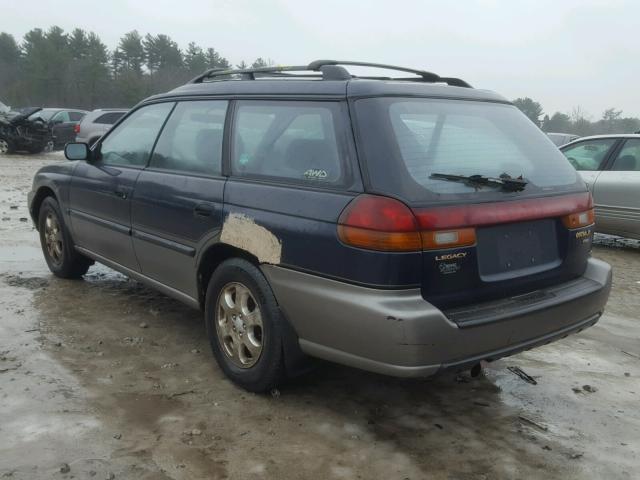 4S3BG6851W6644250 - 1998 SUBARU LEGACY 30T BLUE photo 3