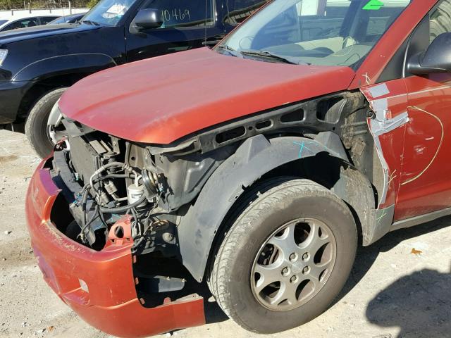 5GZCZ63B13S806603 - 2003 SATURN VUE ORANGE photo 9