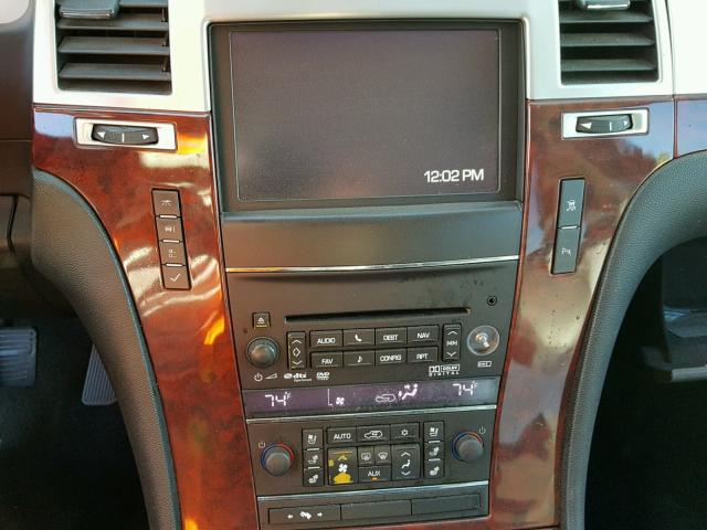 1GYS3HEF6DR253928 - 2013 CADILLAC ESCALADE E BLACK photo 9