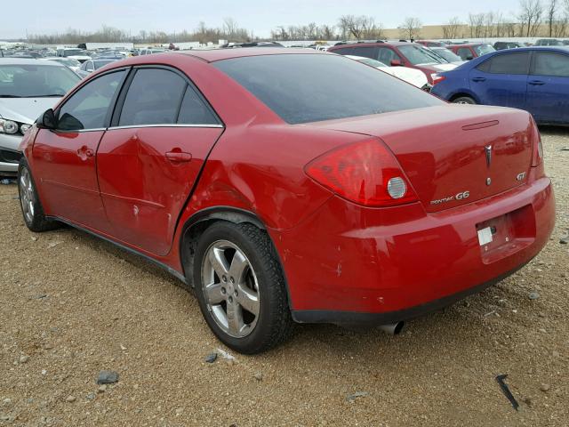 1G2ZH558064159909 - 2006 PONTIAC G6 GT RED photo 3