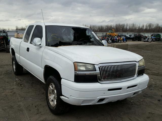 1GCEK19Z55Z124629 - 2005 CHEVROLET SILVERADO WHITE photo 1