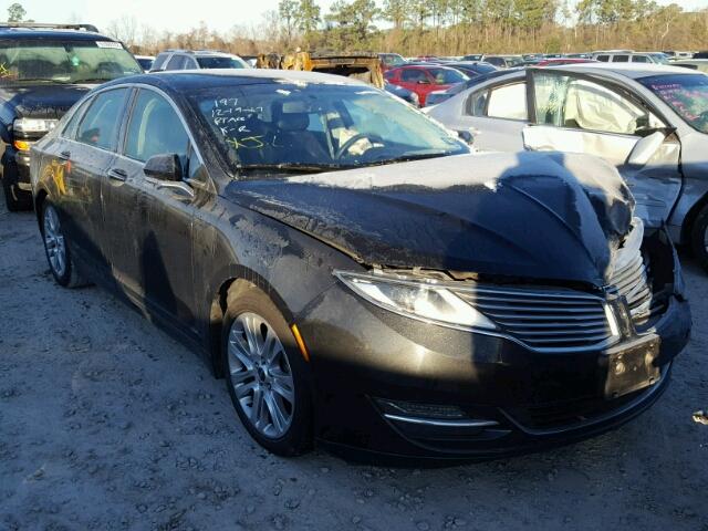 3LN6L2G9XER827900 - 2014 LINCOLN MKZ BLACK photo 1