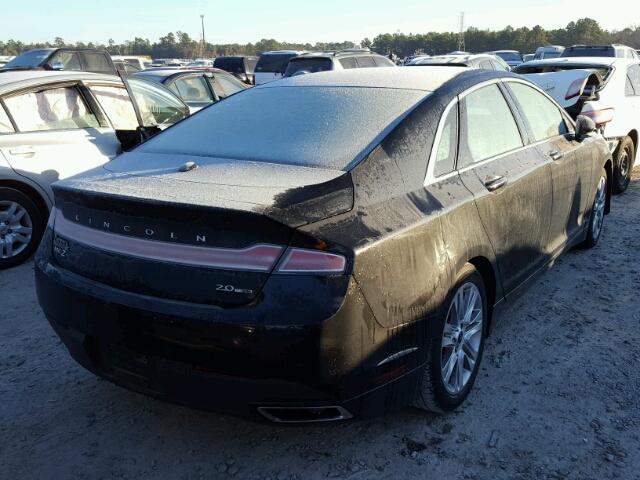 3LN6L2G9XER827900 - 2014 LINCOLN MKZ BLACK photo 4