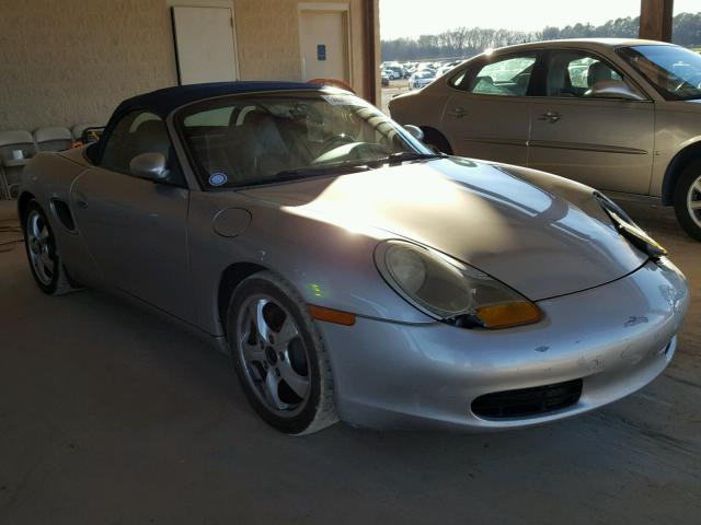 WP0CA29822U624215 - 2002 PORSCHE BOXSTER SILVER photo 1