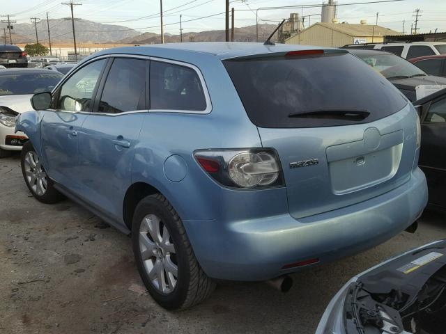 JM3ER29L670147221 - 2007 MAZDA CX-7 BLUE photo 3