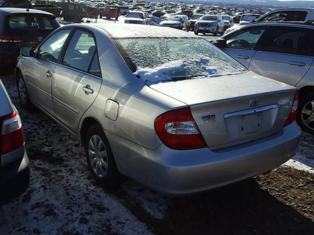 4T1BE32K64U314949 - 2004 TOYOTA CAMRY LE SILVER photo 3