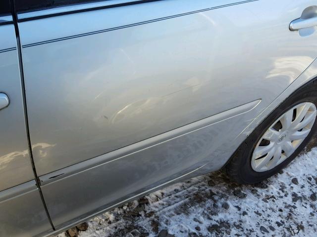 4T1BE32K64U314949 - 2004 TOYOTA CAMRY LE SILVER photo 9