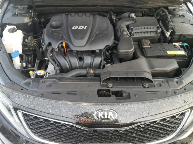 5XXGN4A79FG452474 - 2015 KIA OPTIMA EX BLACK photo 7