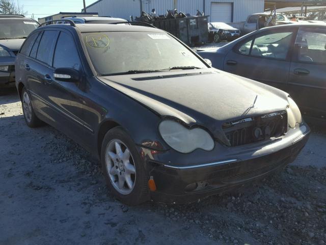 WDBRH84J04F437466 - 2004 MERCEDES-BENZ C 320 4MAT BLACK photo 9