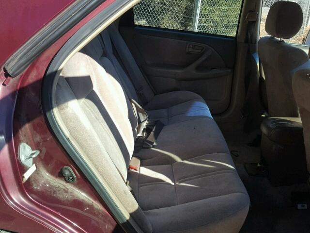 4T1BF22KXWU070846 - 1998 TOYOTA CAMRY CE MAROON photo 6