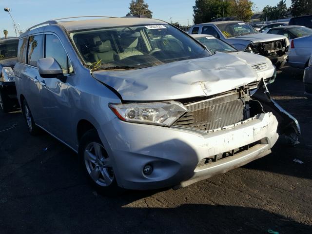 JN8AE2KP6F9123967 - 2015 NISSAN QUEST S SILVER photo 1