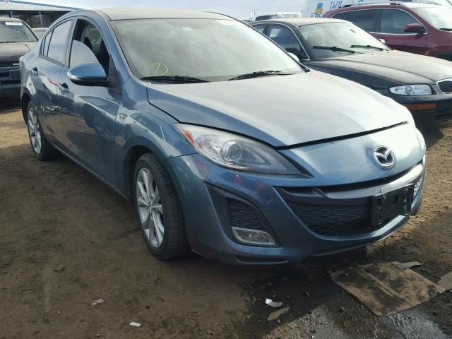 JM1BL1S53A1228150 - 2010 MAZDA 3 S BLUE photo 1