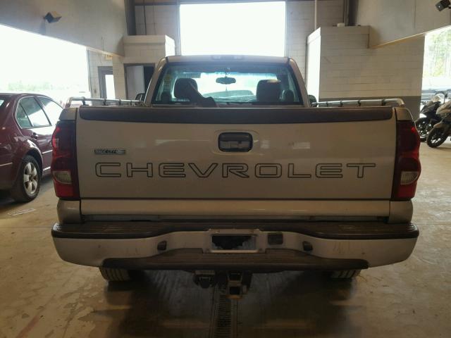 1GCEK14V03Z326781 - 2003 CHEVROLET SILVERADO SILVER photo 6