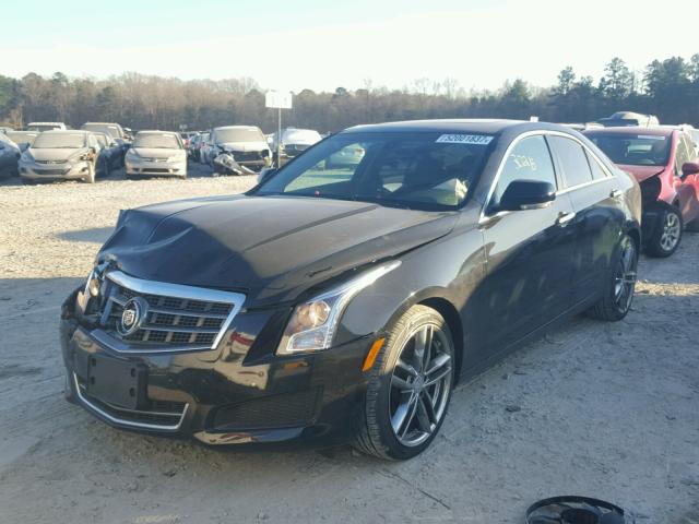 1G6AB5RX9E0110566 - 2014 CADILLAC ATS LUXURY BLACK photo 2