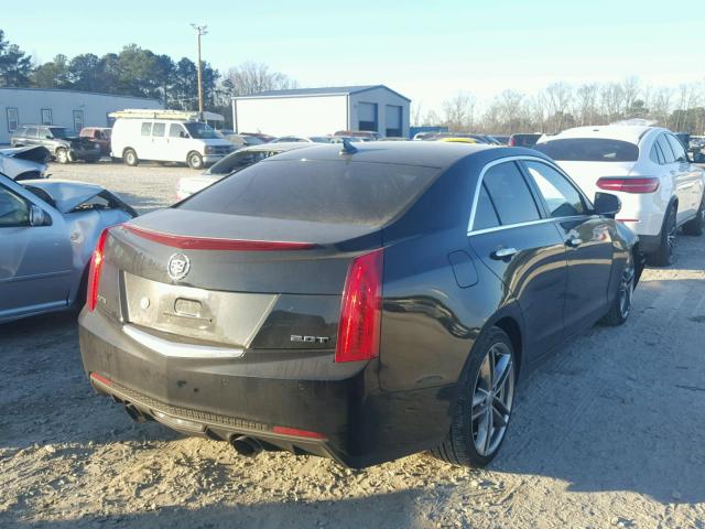 1G6AB5RX9E0110566 - 2014 CADILLAC ATS LUXURY BLACK photo 4