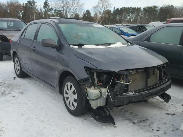 2T1BU4EE9BC618757 - 2011 TOYOTA COROLLA BA GRAY photo 1