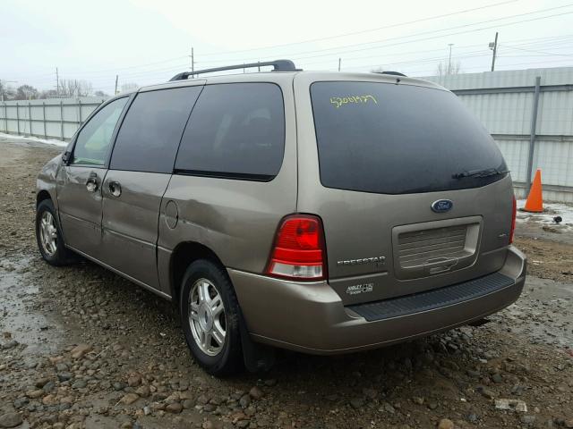 2FMZA52286BA27773 - 2006 FORD FREESTAR S TAN photo 3