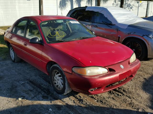 1FALP13P9VW341544 - 1997 FORD ESCORT LX RED photo 1