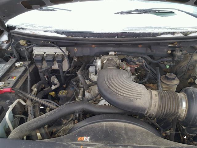 1FTRX14W55FA03214 - 2005 FORD F150 Gris foto 7