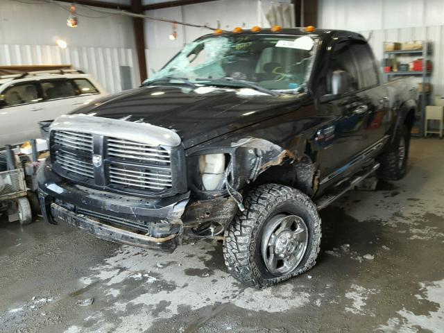 3D7MX38A27G820328 - 2007 DODGE RAM 3500 S BLACK photo 2