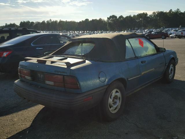 1G1JC34T4P7241295 - 1993 CHEVROLET CAVALIER R TURQUOISE photo 4