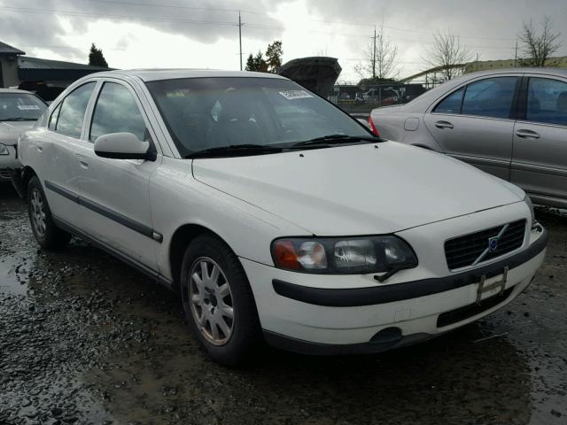 YV1RS61N512010215 - 2001 VOLVO S60 WHITE photo 1