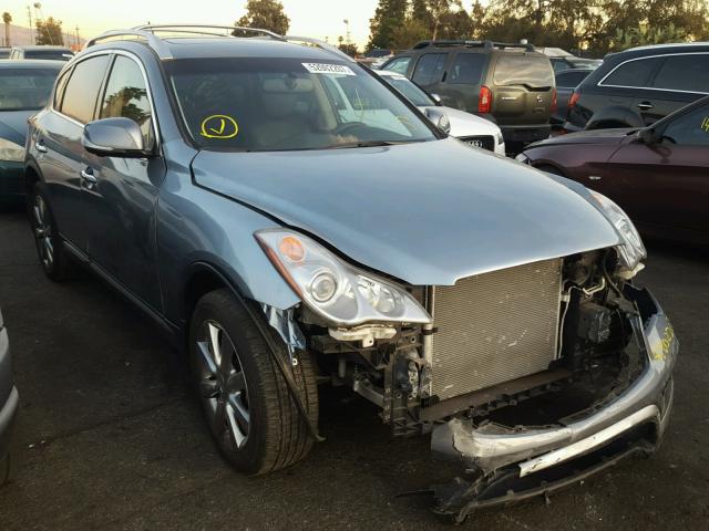 JN1BJ0RP6GM236499 - 2016 INFINITI QX50 BLUE photo 1