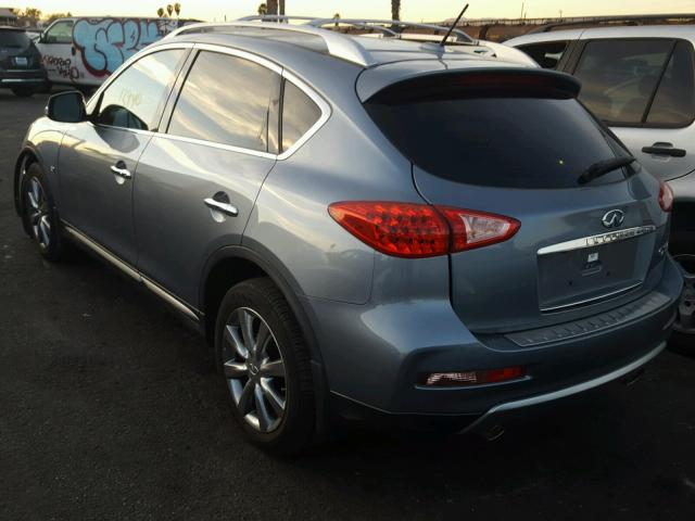 JN1BJ0RP6GM236499 - 2016 INFINITI QX50 BLUE photo 3