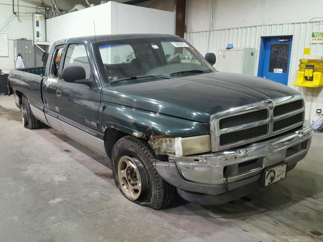 1B7KC23641J516479 - 2001 DODGE RAM 2500 GREEN photo 1